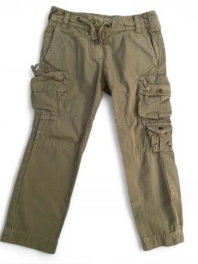 Crewcuts Olive Green Cargo Skinny Pants Girls Size 3